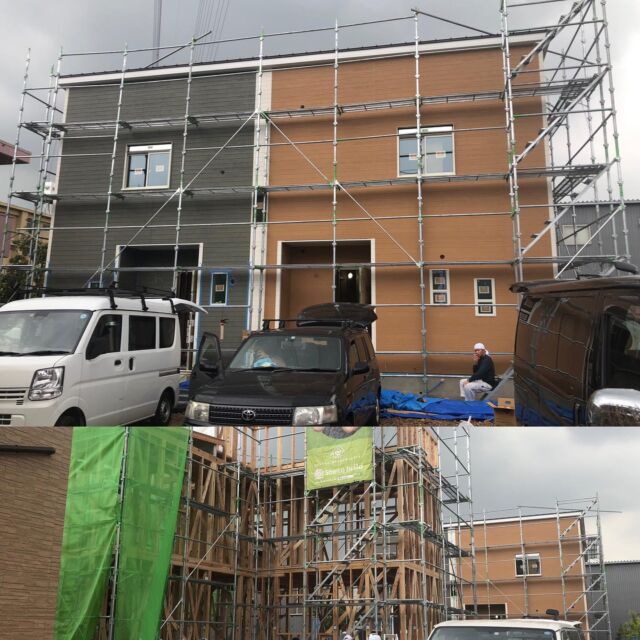 茜部菱野新築物件！形になってきました。

#茜部 #岐阜市 #戸建て賃貸 #賃貸 #新築 #建築中 #借りるMYハスス